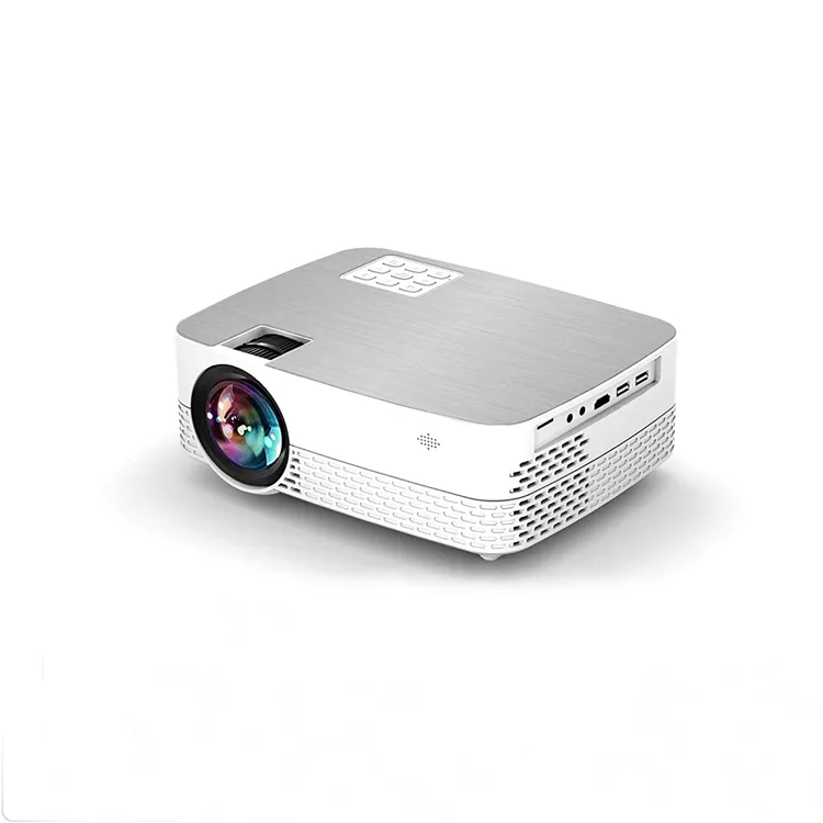 High Performance Full HD Projector 1080P 200" Display Compatible with TV Stick USB Laptop Home Projector