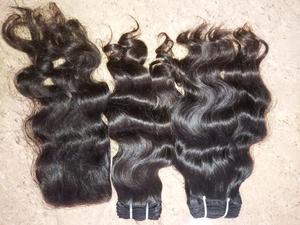 ¡Promociones 2025! Extensiones de Cabello Humano Remy Virgen Indio, Onda Natural, Resistentes a la Caída, Suaves y Brillantes, Trama Doble a Máquina - Product Image 6