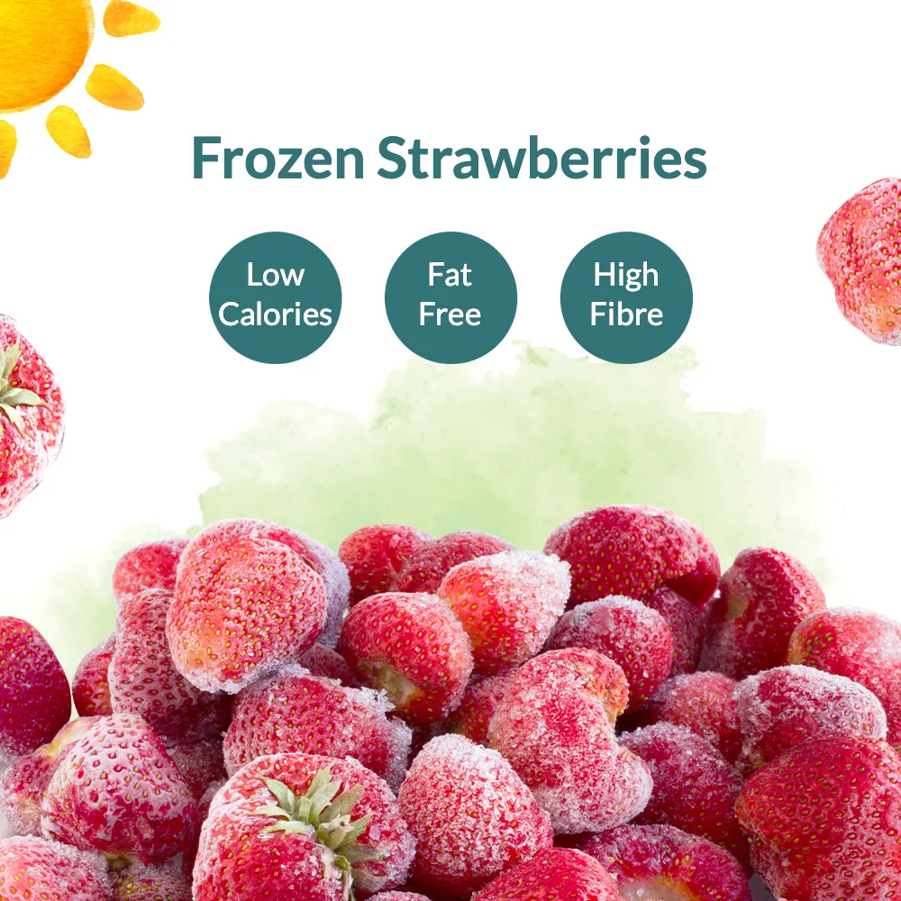 Hot Sale Cheap Frozen Strawberries Top Quality Fruit Ingredients, IQF Strawberry bulk supplier, Natural Delicious Fruits