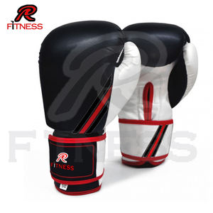 นวมชกมวยหนังแท้ PU / มวยไทย คิกบ็อกซิ่ง MMA ฝึกซ้อม สไตล์เม็กซิกัน กันลื่น ปิดแบบตีนตุ๊กแก RC Fitness Wear - Product Image 6