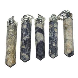 Indio Cheroite CapPencil Pendants conjuntos de colgantes tradicionales colgante de punto de cristal - Product Image 1