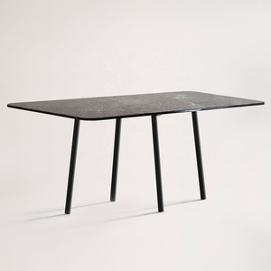 Metal Rectangle <b>Table</b> Handmade Made in India Commercial Buyers Hotel Office Room New Designs Customize Size Modern Unique 2024 - Product Image 1