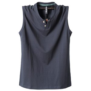 Débardeur de gymnastique à col rond pour hommes vente en gros Débardeurs de musculation Singlet musculaire avec design personnalisé - Product Image 3