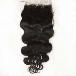 Wholesale <b>Cheap</b> Bundle With Closure 100% Raw Straight with Closure Hair <b>Extension</b> - Product Image 1