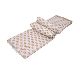 Handmade 100% Cotton Fabric Beautiful Floral Print <b>for</b> Women's Clothing Lightweight Dressmaking Cover <b>for</b> <b>Boys</b> - Product Image 1