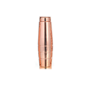 Handcrafted Copper <b>Water</b> <b>Bottle</b> Exporter Handmade Printed Copper <b>Water</b> <b>Bottle</b> <b>Bottle</b> Pure Copper Gold With <b>Small</b> Flower Print - Product Image 6