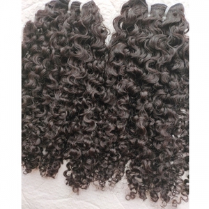 Extensiones de cabello humano indio, mechones de ondas sueltas, cabello natural 100% natural sin procesar, con cutícula virgen - Product Image 2