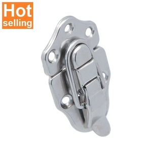 Cerradura de cierre a presión de metal niquelado galvanizado HC261 para accesorios de hardware de caja regular cerradura de caja de precio barato de precisión - Product Image 1