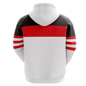 Sweat à capuche en polaire pour hommes, 100% coton, taille Plus, Logo personnalisé, épaule tombante, fabricant, pour hommes - Product Image 2
