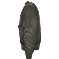 Venta al por mayor Stain Blank Men Bomber Pilot Jacket Nylon