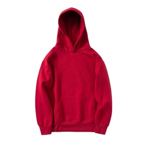 Pull à capuche à manches longues pour hommes 100% coton, sweat-shirt de haute qualité sans cordons, simple, livraison gratuite - Product Image 2