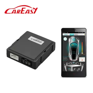 GPS/GSM 2 way car alarm and remote starter with speed indication on Smartphone APP during driving