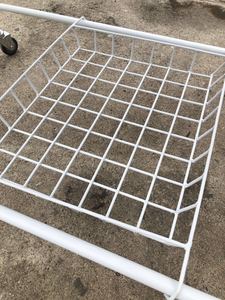 YKB005-Y6 <strong>Hospital</strong> Portable Steel <strong>Infant</strong> Cribs Baby Cot <strong>Bed</strong> With Wheels - Product Image 3