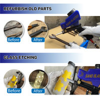 Outils pneumatiques pistolet de sablage Portable en plastique 2019 OEM ABS TW 7 SCFM 1/4 pouces 0.6