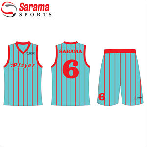 Uniformes de basket-ball personnalisé imprimé mode hommes derniers maillots de basket-ball maillots de sport, - Product Image 3