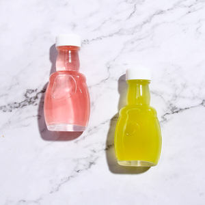 Mini bouteille en <span class=keywords><strong>verre</strong></span> pour vinaigre, petite taille d'échantillon, 50 ml, pour le conditionnement de piments rouges, de sel et de poudre d'ail - Product Image 1