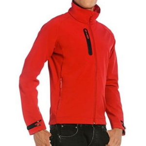 Chaqueta Softshell para hombre barata al por mayor último diseño de moda impermeable a prueba de viento características talla grande capucha con cremallera estampado invierno - Product Image 6