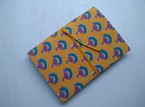 Journal indien gaufré fait à la main, Journal de bord avec cravate de couleur jaune, pour Journal intime, cadeau - Product Image 2