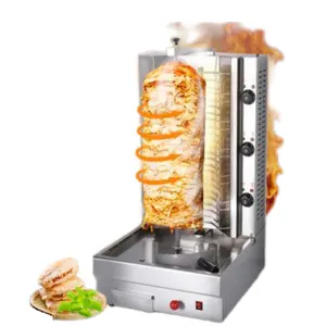Groothandel grill machine spies-Shoarma Vlees Spiesjes Voor Bbq Mince Spies Koffiebrander Doner Shawaram Donner Kebab Barbecue Grill Machine