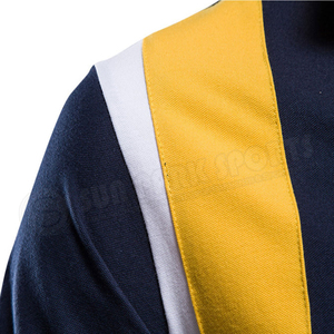 เสื้อยืดผู้ชายพิมพ์โลโก้ตามสั่ง OEM - โพลีเอสเตอร์/คอตตอน 220 กรัม แห้งเร็ว ระบายอากาศดี เหมาะสำหรับใส่ลำลองในฤดูร้อน - Product Image 5