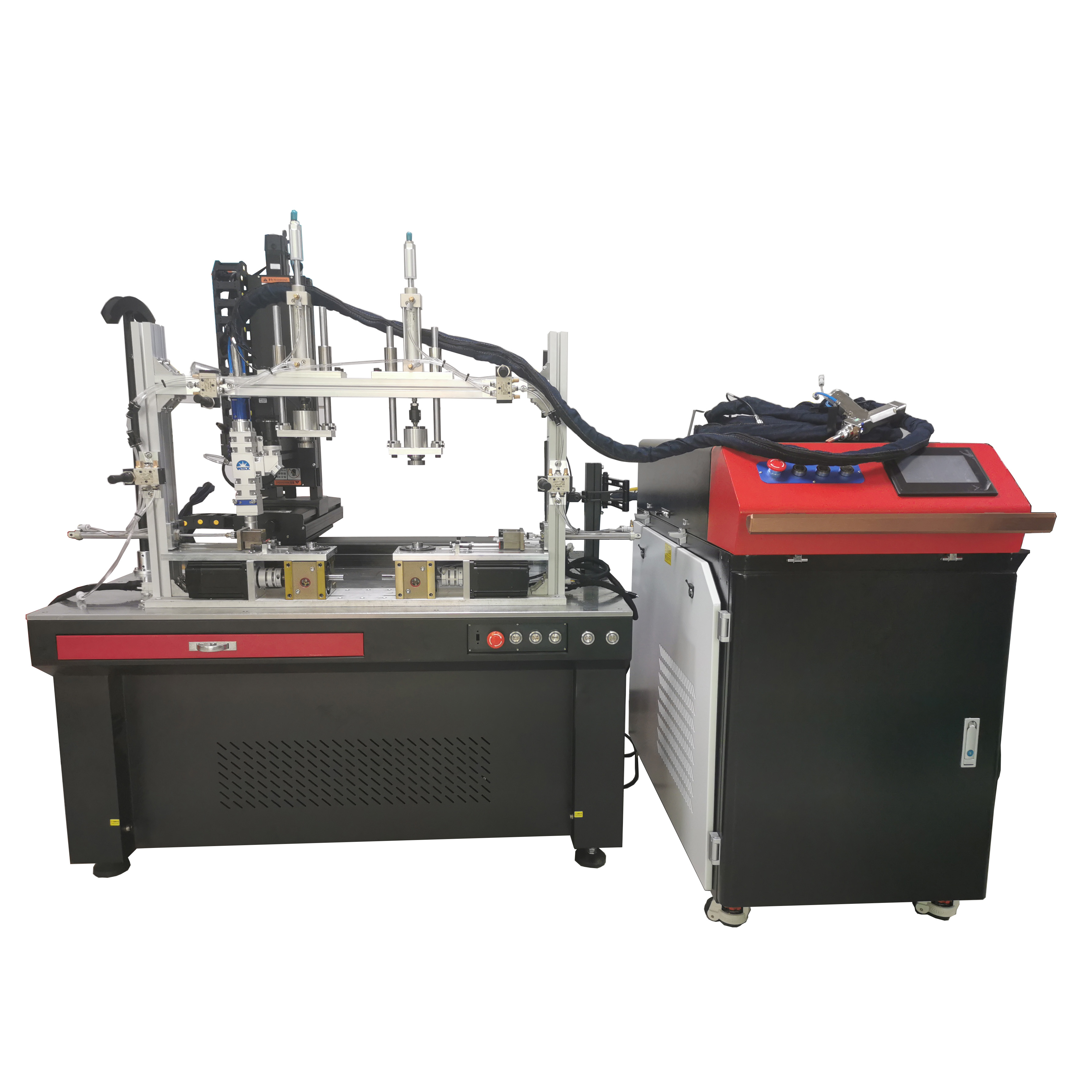 1000W welding metal stainless steel automatic fiber continuous welding machine
