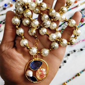 Pots de fleurs suspendus verticaux, porte-cartes à suspendre à la porte, lampe en mosaïque turque, décorations en perles de cristal, ornements suspendus, fournisseur en gros - Product Image 2