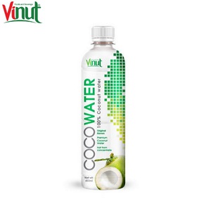 Coconut Water 450ml Bottle Sugar Free OEM/ODM Private Label <b>Kids</b> Friendly - Product Image 1