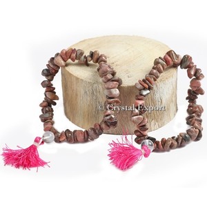 Rhodochrosite Chips Power <b>Healing</b> <b>Bracelet</b> - Product Image 1
