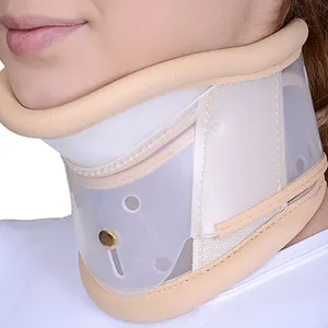 Collier CERVICAL en PVC avec soutien du menton, soutien CERVICAL rigide