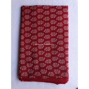 Indian Cotton Printed Dress Material Manufacturer of India Wholesale Kantha Ajrakh Printed Running Craft Fabric - Product Image 2