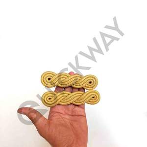 อินทรธนูไหล่เครื่องแบบปักตามสั่งสีทองล้วน - Product Image 2