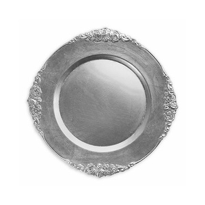 Assiette de chargeur arrondie au design antique 2025 couleur marron assiette en métal décorative de la plus haute qualité et utilisation de vaisselle pour la vaisselle - Product Image 5