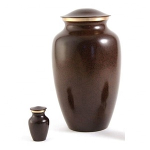 <b>Large</b> Adult Cremation <b>Urns</b> Hand Engraved Metal Burial Memorial Funeral Ashes <b>Urn</b> Treasure for Human Ashes Storage - Product Image 5