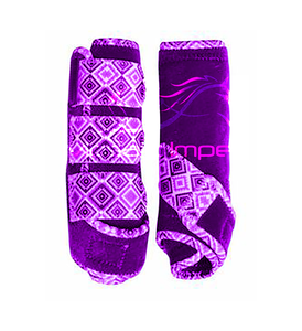 Botas de medicina elásticas personalizadas para montar en caballo, protección de piernas para salto de caballo, soporte de cepillado - Product Image 4