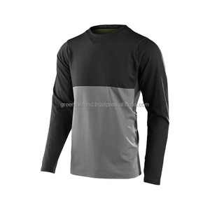 Jersey de Ciclismo Ecológico de Secado Rápido, Ligero, Talla Grande, Manga Larga, Corte Regular, Personalizable OEM, Transpirable, de Poliéster para Adultos - Product Image 6