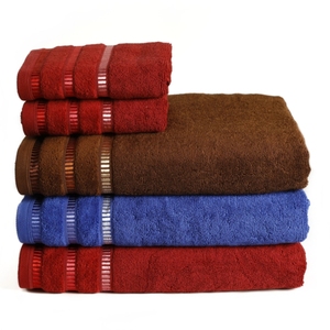 Essuie-mains 100% coton super absorbants OEM Serviettes de bain tissées à séchage rapide pour golfeurs Design uni de l'Inde - Product Image 3