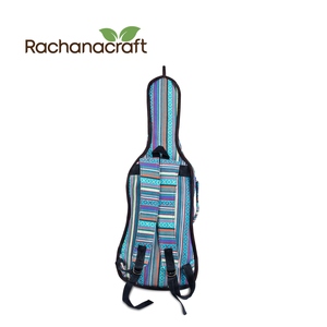 Ukelele de cáñamo duradero y respetuoso con el medio ambiente, bolsa hecha a mano con mango de transporte práctico, hecha a mano, venta al por mayor - Product Image 3