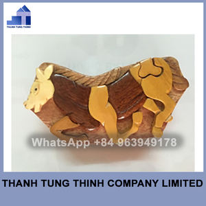 Recyclable Wooden Puzzle <b>Mystery</b> <b>Box</b> for Home Decoration & Gifts WhatsApp +84 963 949 178 - Product Image 2