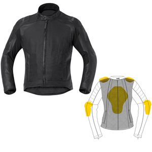 Chaqueta de cuero de moto para mujer con clasificación AA con panel de malla Forro de satén Acolchado Lana transpirable Acabado Protección principal - Product Image 1