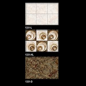 Carreaux muraux numériques en céramique marron foncé 30x45cm - Product Image 4