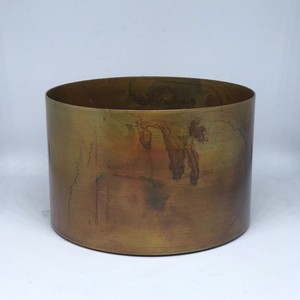 Luxury Designer Metal Iron Rustic Candle <b>Jar</b> Best Selling Table Top Home Decoration Candle Vessel - Product Image 2