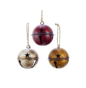 Cascabel de Metal para decoración navideña para decoración del hogar, cascabeles coloridos de alta calidad - Product Image 1