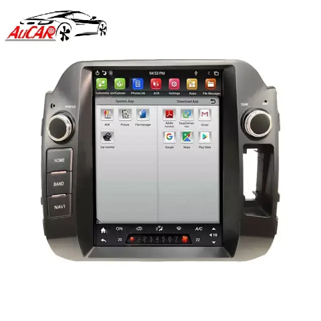AuCar 9" Vertical Screen Android 9 Car Radio Stereo Video GPS Navigation DVD Player Auto Electronic For Kia Sportage 2011-2015