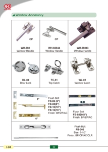 Bouchon de porte à boulon, livraison gratuite, FB-002CLR, TAIWAN - Product Image 3
