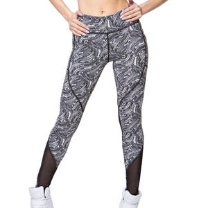 ¡Novedad de 2023! Mallas deportivas de cintura alta para mujer, pantalones de Yoga en forma de V, Material suave transpirable, estilo deportivo para uso en el gimnasio - Product Image 3