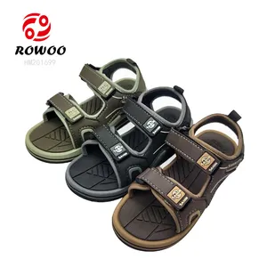 Promotion self stick ankle strap slipper anti slippery youth sport fashion sandals thong outdoor casual slippers for men 2022