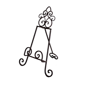 Small Gold <b>Metal</b> <b>Easel</b> - Product Image 6