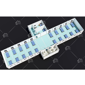 Container technical patent SpecificationsUnique band Podsalso <span class=keywords><strong>can</strong></span> set up a temporary prefab Bathroom Kitchen Hospital - Product Image 1
