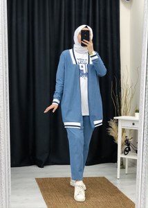 Nouvelle saison femmes vêtements islamiques Abaya caftan tunique dubaï arabe musulman mode islamique qualité turque - Product Image 3