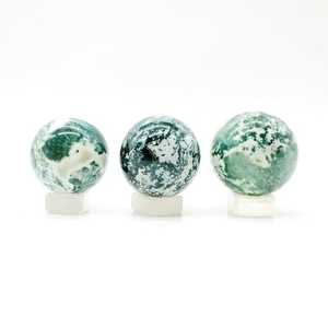 Boule de cristal de roche en quartz poli de haute qualité, sphère d'agate d'arbre naturel, pierre précieuse Feng Shui, pierre semi-précieuse, artisanat, vente en gros - Product Image 1